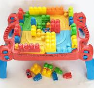 Mega Block Track Table